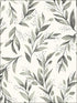 Magnolia Home Olive Branch Peel and Stick fabric in charcoal color - pattern number PSW1003RL - by Magnolia Home by Joanna Gaines in the Magnolia Home Peel and Stick Wallpaper collection