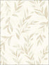 Magnolia Home Olive Branch Peel and Stick fabric in beige color - pattern number PSW1158RL - by Magnolia Home by Joanna Gaines in the Magnolia Home Peel and Stick Wallpaper collection