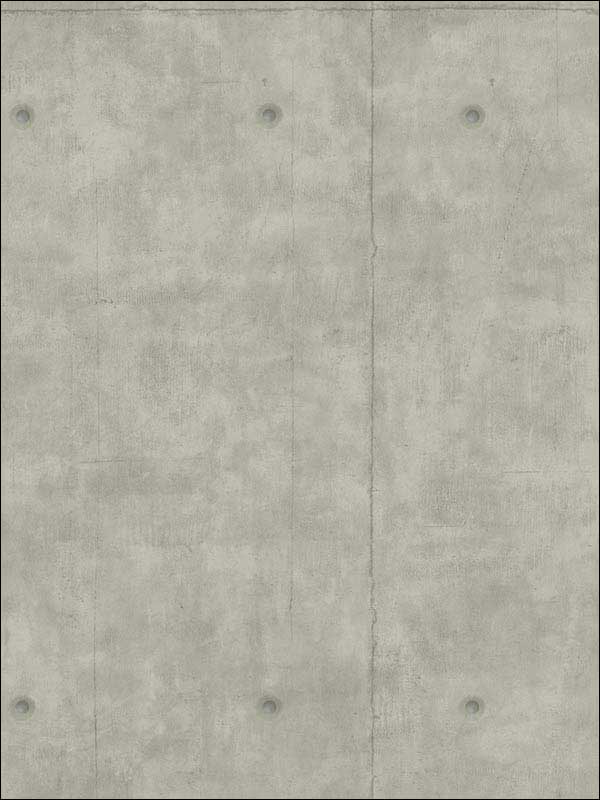 Magnolia Home Concrete Peel and Stick fabric in grey color - pattern number PSW1173RL - by Magnolia Home by Joanna Gaines in the Magnolia Home Peel and Stick Wallpaper collection