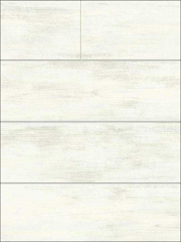 Magnolia Home Shiplap Peel and Stick wallpaper in white color - pattern number PSW1176RL - by Magnolia Home by Joanna Gaines in the Magnolia Home Peel and Stick Wallpaper collection