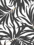 Bali Leaves Peel and Stick wallpaper in black color - pattern number PSW1029RL - by York in the York Premium Peel and Stick Tropics Wallpaper collection