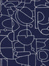 Robotics Peel and Stick fabric in navy color - pattern number PSW1042RL - by York in the York Premium Peel and Stick Line Art Wallpaper collection