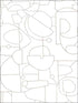 Robotics Peel and Stick fabric in gray color - pattern number PSW1045RL - by York in the York Premium Peel and Stick Line Art Wallpaper collection