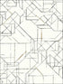 Prism Schematics Peel and Stick fabric in black and gold color - pattern number PSW1050RL - by York in the York Premium Peel and Stick Line Art Wallpaper collection