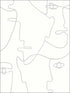Pablo Portraits Peel and Stick fabric in silver metallic color - pattern number PSW1052RL - by York in the York Premium Peel and Stick Line Art Wallpaper collection