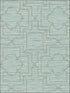 Quatrefoil Trellis Peel and Stick fabric in blue color - pattern number PSW1066RL - by York in the York Premium Peel and Stick Geometrics Wallpaper collection