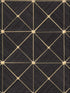 Double Diamonds Peel and Stick fabric in black color - pattern number PSW1070RL - by York in the York Premium Peel and Stick Geometrics Wallpaper collection