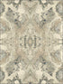 Inner Beauty Peel and Stick fabric in grey color - pattern number PSW1092RL - by York in the York Premium Peel and Stick Simply Candice Wallpaper collection