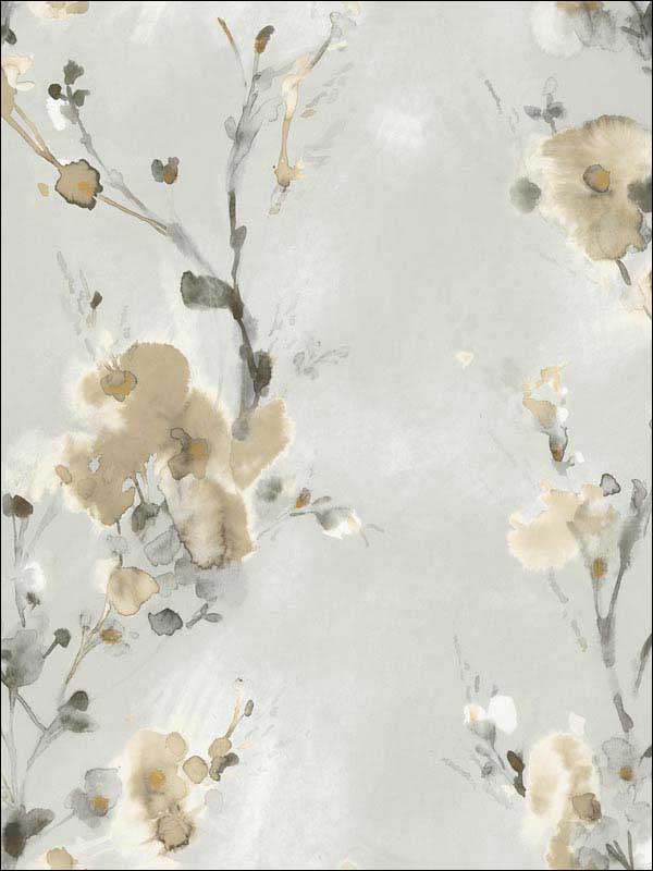 Charm Peel and Stick fabric in neutral color - pattern number PSW1101RL - by York in the York Premium Peel and Stick Simply Candice Wallpaper collection