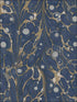 Marbled Endpaper Peel and Stick fabric in navy color - pattern number PSW1114RL - by York in the York Premium Peel and Stick Stonework Wallpaper collection