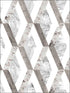 Statuary Diamond Inlay Peel and Stick fabric in neutral color - pattern number PSW1117RL - by York in the York Premium Peel and Stick Stonework Wallpaper collection