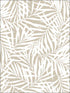 Oahu Fronds Peel and Stick wallpaper in off white color - pattern number PSW1147RL - by York in the York Premium Peel and Stick Coastal Wallpaper collection