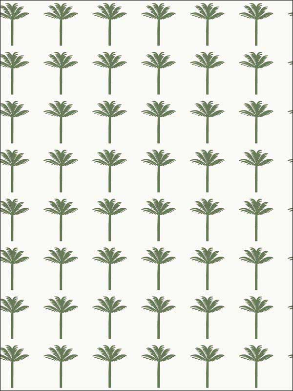 Palm Bay Peel and Stick wallpaper in green color - pattern number PSW1150RL - by York in the York Premium Peel and Stick Coastal Wallpaper collection