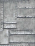 Fuselage Panel Peel and Stick wallpaper in charcoal color - pattern number NW33808 - by NextWall in the Peel and Stick Wallpaper by Nextwall collection