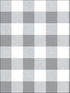 Picnic Plaid Peel and Stick wallpaper in gray and white color - pattern number NW34508 - by NextWall in the Peel and Stick Wallpaper by Nextwall collection