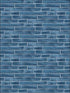 Brushed Metal Tile Peel and Stick wallpaper in denim blue color - pattern number NW34602 - by NextWall in the Peel and Stick Wallpaper by Nextwall collection