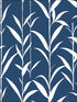 Bamboo Leaves Peel and Stick wallpaper in navy blue color - pattern number NW36402 - by NextWall in the Peel and Stick Wallpaper by Nextwall collection
