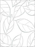 Tossed Leaves Peel and Stick wallpaper in daydream gray color - pattern number NW36508 - by NextWall in the Peel and Stick Wallpaper by Nextwall collection
