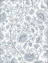 Paisley Trail Peel and Stick wallpaper in midnight blue color - pattern number NW36812 - by NextWall in the Peel and Stick Wallpaper by Nextwall collection
