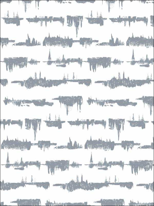 Lifeline Peel and Stick wallpaper in cove gray color - pattern number NW37108 - by NextWall in the Peel and Stick Wallpaper by Nextwall collection