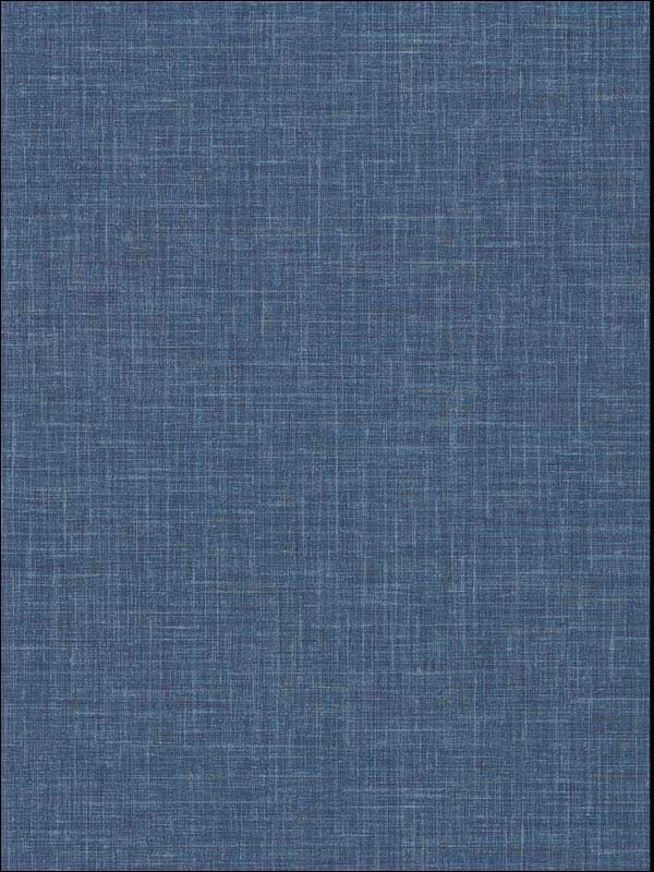 Upton Faux Linen fabric in indigo color - pattern number 2921-50302 - by Warner in the Warner Textures IX 2754 Mainstreet collection