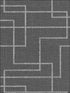 Clarendon Faux Grasscloth fabric in charcoal color - pattern number 2921-50500 - by Warner in the Warner Textures IX 2754 Mainstreet collection
