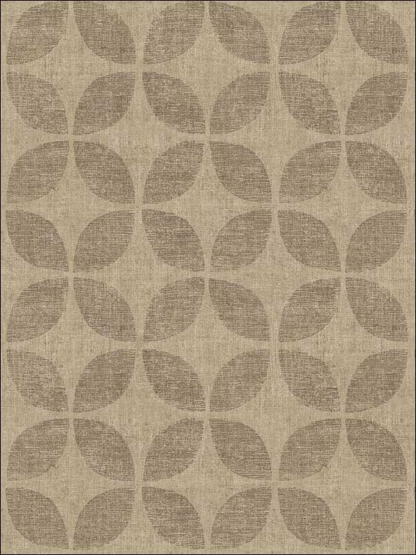 Polaris Geometric fabric in brass color - pattern number 2902-25514 - by A Street Prints in the Theory collection