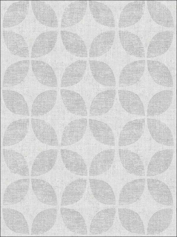 Polaris Geometric fabric in silver color - pattern number 2902-25515 - by A Street Prints in the Theory collection