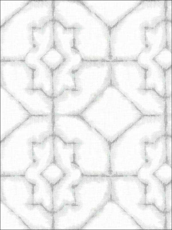 Verandah Shibori fabric in grey color - pattern number 2902-25528 - by A Street Prints in the Theory collection
