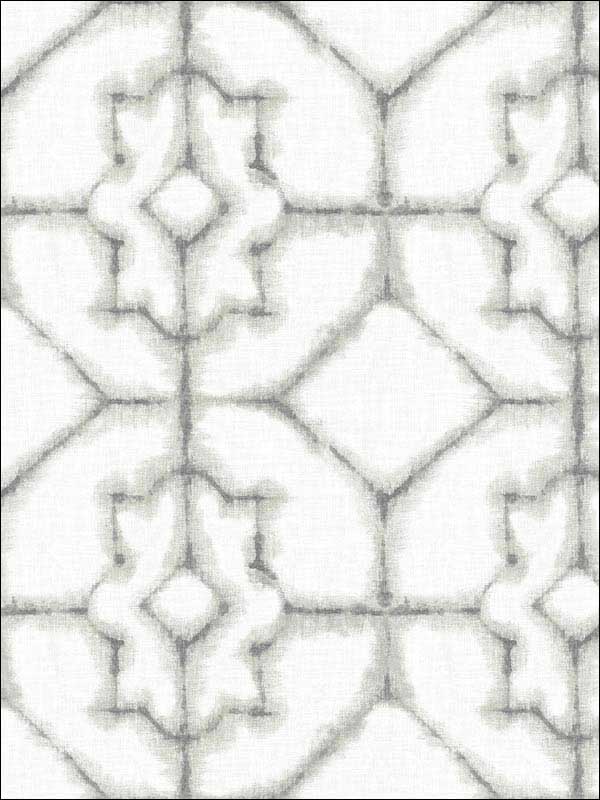 Verandah Shibori fabric in off white color - pattern number 2902-25530 - by A Street Prints in the Theory collection