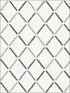 Allotrope Linen Geometric wallpaper in charcoal color - pattern number 2902-25534 - by A Street Prints in the Theory collection