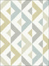Seesaw Geometric Faux Linen wallpaper in grey color - pattern number 2902-25544 - by A Street Prints in the Theory collection