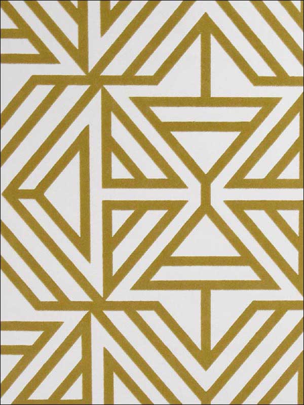 Helios Geometric fabric in mustard color - pattern number 2902-87330 - by A Street Prints in the Theory collection