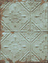 Donahue Tin Ceiling fabric in turquoise color - pattern number 2922-22331 - by A Street Prints in the Trilogy collection
