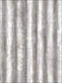 Kirkland Corrugated Metal fabric in silver color - pattern number 2922-22336 - by A Street Prints in the Trilogy collection