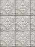 Cornelius Tin Ceiling Tile fabric in white color - pattern number 2922-23763 - by A Street Prints in the Trilogy collection
