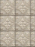 Cornelius Tin Celing Tile fabric in grey color - pattern number 2922-23764 - by A Street Prints in the Trilogy collection