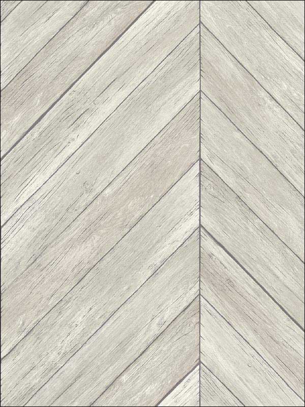 Parisian Parquet wallpaper in light grey color - pattern number 2922-24005 - by A Street Prints in the Trilogy collection