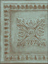 Hillman Ornamental Tin Tile fabric in turquoise color - pattern number 2922-24032 - by A Street Prints in the Trilogy collection