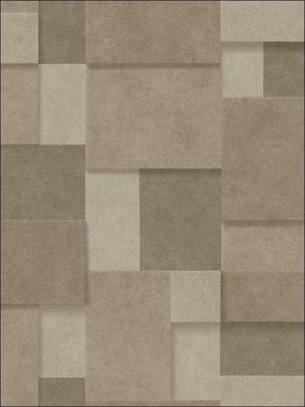 Duchamp Squares wallpaper in gold color - pattern number 2922-25352 - by A Street Prints in the Trilogy collection