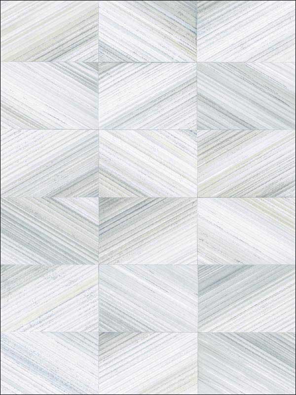 Stratum Geometric Wood wallpaper in light blue color - pattern number 2922-25376 - by A Street Prints in the Trilogy collection