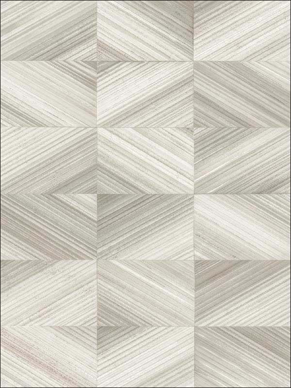 Stratum Geometric Wood wallpaper in taupe color - pattern number 2922-25377 - by A Street Prints in the Trilogy collection
