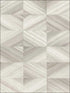 Stratum Geometric Wood wallpaper in taupe color - pattern number 2922-25377 - by A Street Prints in the Trilogy collection