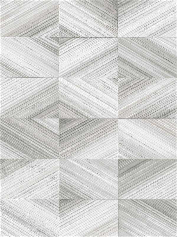 Stratum Geometric Wood wallpaper in grey color - pattern number 2922-25379 - by A Street Prints in the Trilogy collection