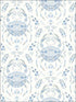 Annapolis Crustation fabric in light blue color - pattern number 3120-13644 - by Chesapeake in the Sanibel collection