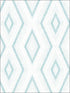 Santa Cruz Geometric fabric in turquoise color - pattern number 3120-13661 - by Chesapeake in the Sanibel collection