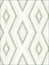 Santa Cruz Geometric fabric in green color - pattern number 3120-13662 - by Chesapeake in the Sanibel collection