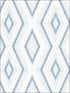 Santa Cruz Geometric fabric in blue color - pattern number 3120-13664 - by Chesapeake in the Sanibel collection