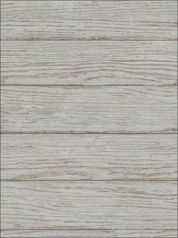 Rehoboth Distressed Wood wallpaper in grey color - pattern number 3120-13693 - by Chesapeake in the Sanibel collection