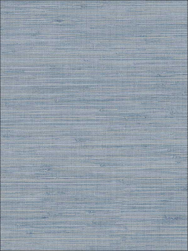 Waverly Faux Grasscloth fabric in blue color - pattern number 3120-256020 - by Chesapeake in the Sanibel collection